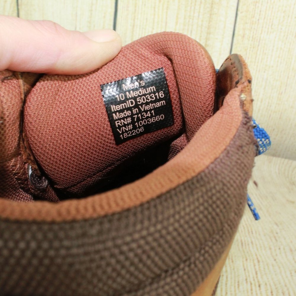 LL BEAN Waterproof Retro Stye Hiking Boots Sz 10 - Picture 7 of 8